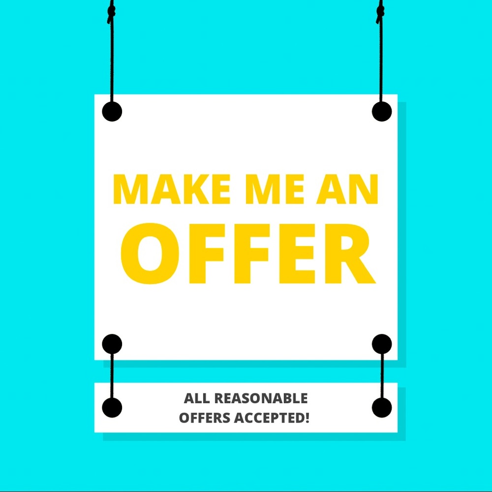 Open to all reasonable offers and bundles!